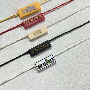 Latest Style Customizable Printed Logo &amp; Text Hang <strong>Tag</strong> <strong>Strings</strong> High Quality Low Price Hang <strong>Tag</strong> <strong>Strings</strong> - Product Image 1