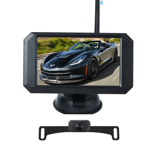 Sistema de cámara de marcha atrás inalámbrico, 1080P HD, con pantalla de 5 pulgadas para todos los coches - Product Image 1