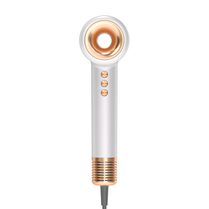 White+Gold single hairdryer