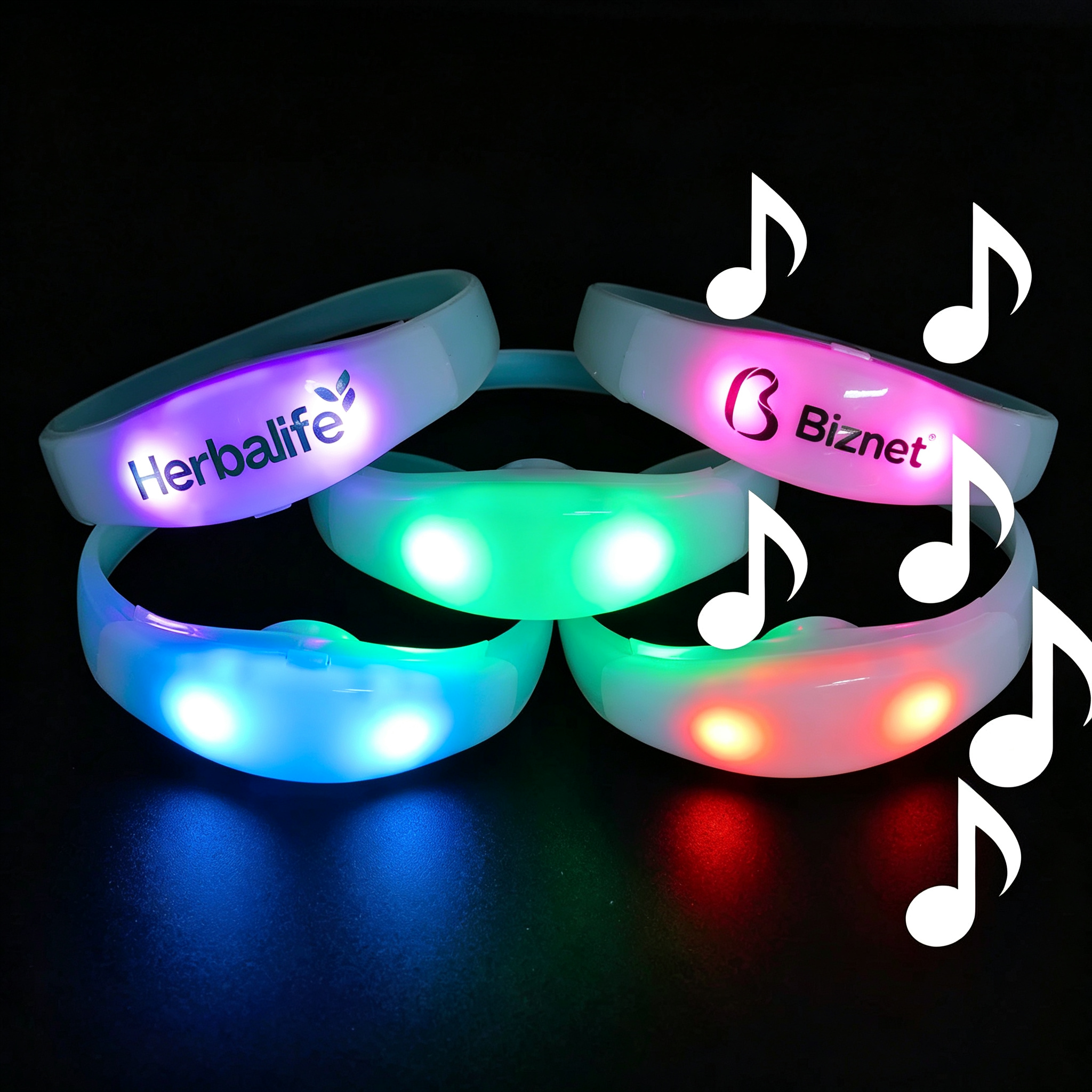 Pulsera LED musical LW-605