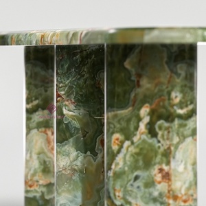 Sang trọng màu xanh lá cây Onyx giao diện điều khiển Bảng với phù hợp với Onyx chân đầy đủ đá thiết kế - Product Image 6