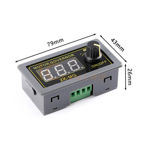 Controlador de velocidad del motor cepillado de 5V 12V 24V PWM DC, codificador digital, frecuencia de ciclo de trabajo, interruptor de carcasa - Product Image 5