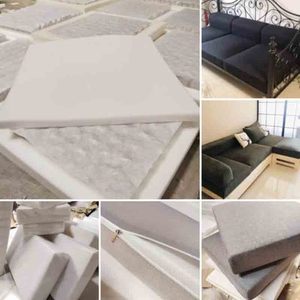 Almofada yapmak assento 45d sünger cuscino sedile özel boyut geri ve sünger ve yaylar ile oturma yastıkları donatılmış koltuk minderi - Product Image 4