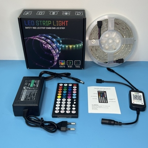 Tira de luces LED RGB 5050, resistente al agua, Popular, 2835 Rgb, 1M, 2M, 3M, 4M, 5M, iluminación de pantalla de escritorio, Flexible - Product Image 6