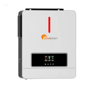 Sunboost 3KW 6KW 24V 48V Pure Sine Wave Grid Hybrid MPPT Solar <strong>Inverter</strong> 4KW Solar Char Controller with Single <strong>Output</strong> Type - Product Image 1
