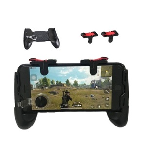 3 in 1 PRESA pubg controller di cellulare pubg trigger gamepad del rilievo del gioco maniglia impugnatura in metallo per psp del gioco joystick - Product Image 1