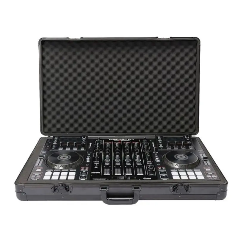DJ flight road cases with laptop tray and wheels Black for Pioneer DDJ-SZ2 DDJ1000