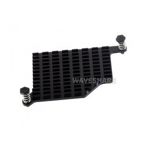 Disipador térmico de aluminio para Raspberry Pi 5, con almohadillas térmicas y pasadores con resorte - Product Image 2