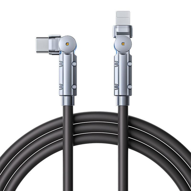 Véritable silicone double courbure c-l noir