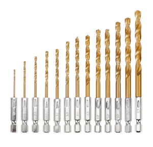 Công Nghiệp HSS Công Nghiệp Thay Đổi Nhanh Chóng Hex Shank Khoan Bit Titan Xoắn Khoan Bit Cho Gỗ Nhựa Kim Loại-Cao Cấp M-35 - Product Image 4