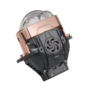 OEM 3.0เวอร์ชันตารางระบบระบายความร้อนด้วยพัดลมคู่ที่ยอดเยี่ยมของ G3เลนส์สี่เหลี่ยมโปรเจคเตอร์แบบสองไฟ LED โปรเจคเตอร์แบบซ้อนไฟหน้า - Product Image 3