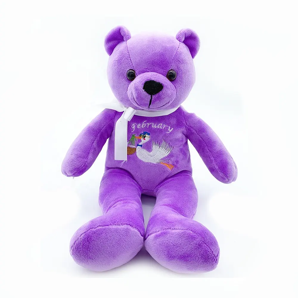 New Soft Toy Bear Bag Stuffed Plush BrownTeddy Bear Bag Com Zipper Plush Brown Teddy Bear