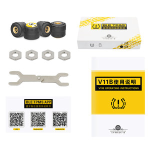 Highly Used Wireless Tire Pressure Monitoring Tool BLE TPMS Sensors for iPhone for Android Works on <strong>Universal</strong> Cars - Product Image 5