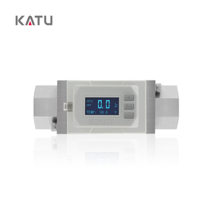 KATU New Design FTS520シリーズIO-Link/RS485アナログマイクロ渦流量センサー流量計デジタルLEDディスプレイ - Product Image 1