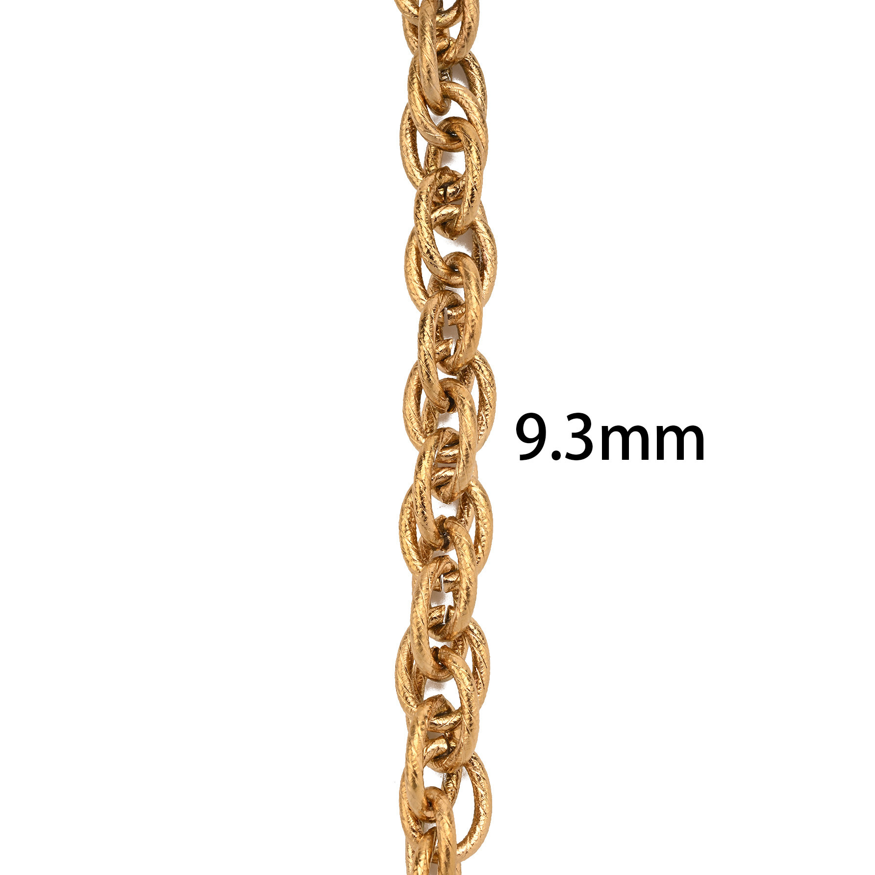 Boucle double filetée 9,3 mm