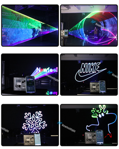 RGB лазерное шоу Cube ILDA совместимый IP20 рейтинг DMX512 для свадебного диджея диско клуба анимации-поддерживает приложение Android IOS - Product Image 6