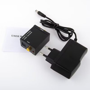 Toslink Amplificador Decodificador 192 kHz DAC 24-bit S/P DIF Señal a analógico Estéreo Adaptador R/L Convertidor de audio digital a analógico - Product Image 4