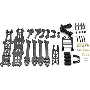 Bán buôn 3 inch 135 Mét Micro sợi carbon Drone khung FPV Racing Quadcopter Quad khung Kit RC Drone cho DJI O4 không khí - Product Image 1