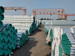 8 Inch Galvanized Round Steel <strong>Pipe</strong> <strong>37mm</strong> Powder Coated ASTM Standard BS Processing Service Drill <strong>Pipe</strong> Application 6m Length