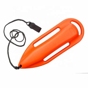 HDPE ตอร์ปิโดทุ่นน้ำความปลอดภัยทุ่นชีวิตด้วยเชือก - Product Image 2