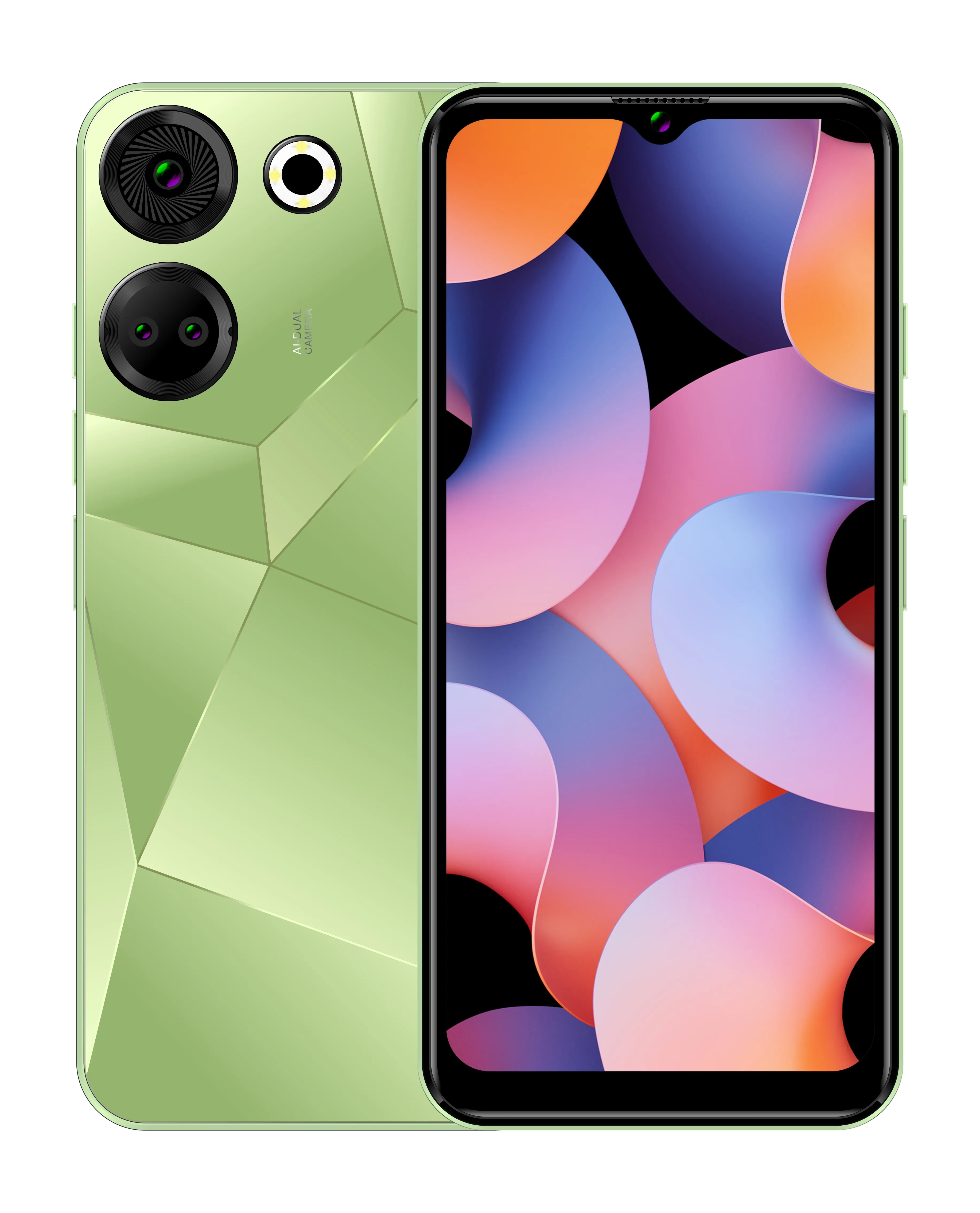 Teléfono inteligente CAMON 20 con Android 13, pantalla HD de 6,52 ", cuatro núcleos, hasta 3GB + 64GB, 5000mAh, desbloqueo facial, teléfonos móviles de 128g, con pantalla de