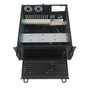 6U with 13.3 inch temperature display screen industrial control chassis EATX main board network <strong>computer</strong> case - Product Image 1