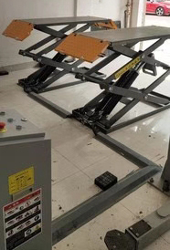 电动3t便携式汽车洗涤升降机出售廉价剪刀液压汽车升降机桥