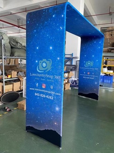 New Sky Portable Automatic Phot Video 360 Over Head Overhead 360 <strong>Photo</strong> Booth Photobooth Top Spinner with Truss Remote Control - Product Image 3