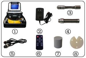 10years Factory Push Rod Cctv All-in-one Design <strong>Pipeline</strong> Endoscope Camera Sewer Camera Inspection Pipe Inspection Camera - Product Image 4