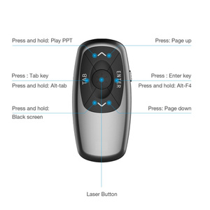 Multi-functions2.4G puntatore Laser presentatore Wireless con ricarica della batteria per la riunione - Product Image 2
