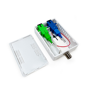 Receptor óptico passivo com WDM 1310/1490/1550nm O FTTH Nó única fibra Pon Mini Wdm Nó De Fibra CATV