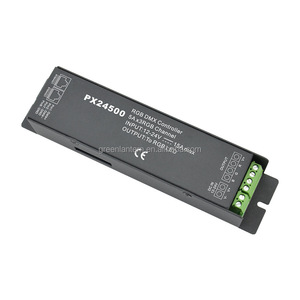 DMX 512 Decoder Treiber DMX512 PX24500 RGB Controller 3 Kanal 5A Digital Signal Decoder für DC12V 24V RGB LED Strip Lights - Product Image 2