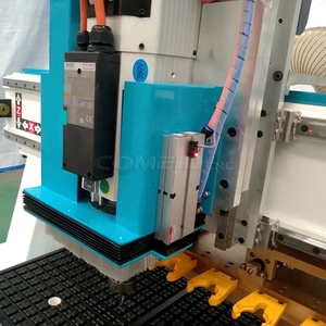 3 ejes 4 ejes tipo lineal ATC CNC máquina enrutadora eje giratorio precio de fábrica - Product Image 3