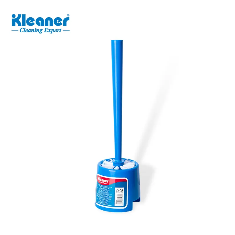 Kleaner Plastic Toilet Brush & Caddy Set Toilet Brush and Holder