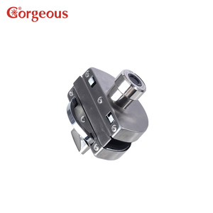 Hole-free Double Sided Open Wifi Remote Control Smart <strong>Blue</strong>-tooth <strong>Key</strong> Fingerprint Tempered Glass Rotary Knob Smart Door <strong>Lock</strong> - Product Image 4