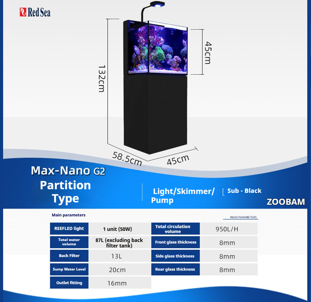 Max Nano G2 con mobile nero