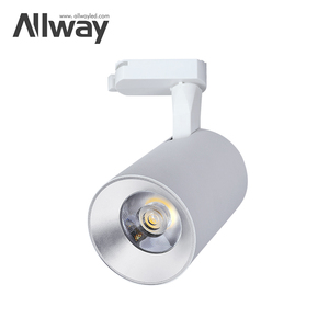 Luz regulable Allway Spot System con sistema de perfil Lámpara de 30W Blanco Negro Uso de centro comercial Luz de seguimiento