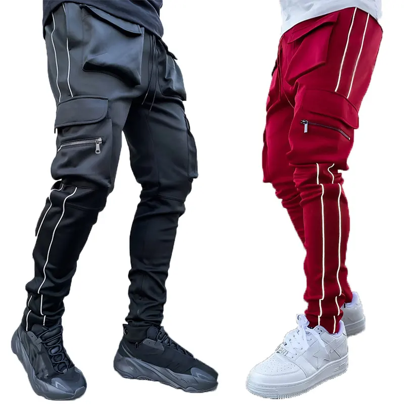 Pantalons de Jogging à ceinture élastique pour homme, vêtements de sport de plein air, Style de rue, plusieurs couleurs, nouvelle mode printemps