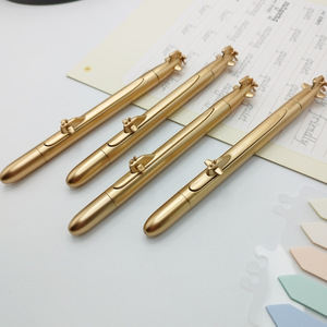 BECOL促销广告圆珠笔创意金笔定制塑料圆珠笔，印有礼品标志 - Product Image 6