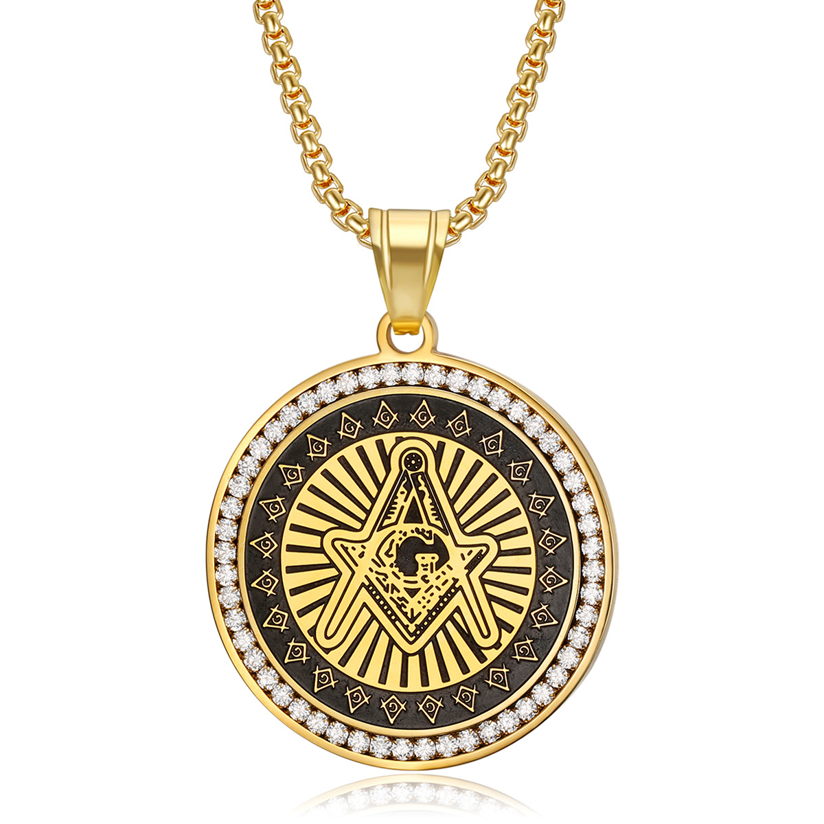 Pendentif unique en or