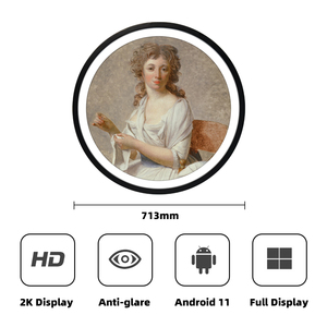 铝合金23.6英寸云相框视频下载器适用于android移动软件应用电影音频媒体播放器 - Product Image 4