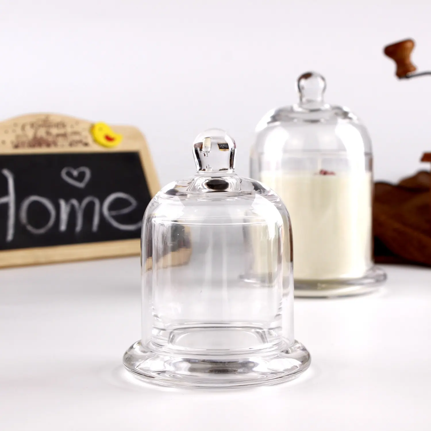 150ミリリットル400ミリリットルCrystal Transparent Wholesale Luxury Glass Candle Holder JarためCandle Making