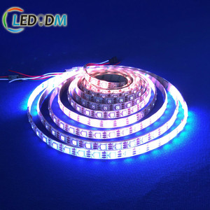 RGB/RGBW像素可编程魔术可寻址发光二极管条5V 12V 24V WS2811 WS2813 WS2812B UCS1903 SK6812 DMX512发光二极管条灯 - Product Image 1