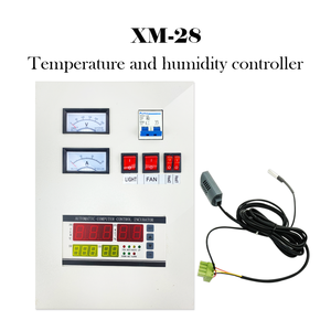 Indústria grande tipo incubadora temperatura controlador para ovo incubadora Xm28 controlador com sensor de umidade