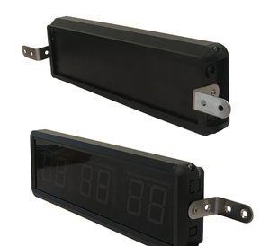 Hot Sale 1,8 Zoll 6-Segment-Display Elektronische Uhr Große LED-Countdown-Intervall-Timer für den Außenbereich Fernbedienung LED-Wanduhr