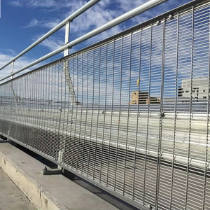 איכות גבוהה אנטי-טיפוס אבטחה גבוהה 358 אבטחה ברורה תצוגה רשת ברורה לוחות גדר ברורים עם מהדק עכביש - Product Image 3