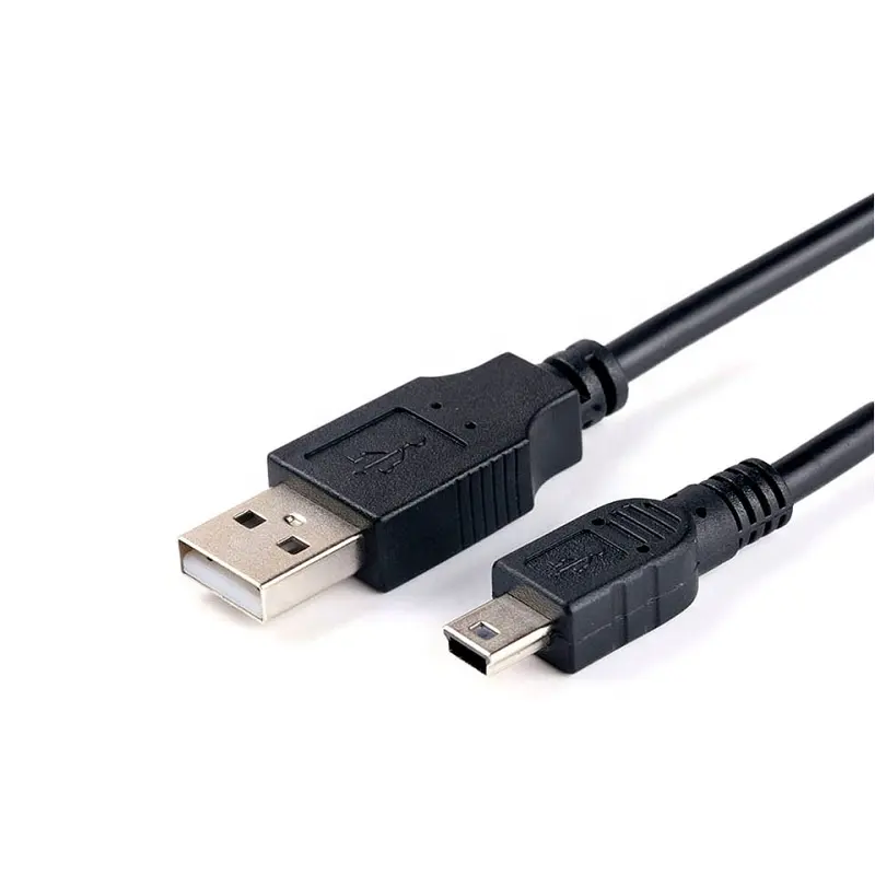 USB 2.0 Type A to Mini USB Male Data Charger Cable for GPS Camera