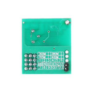 ワイヤレス送信機受信モジュールask dc 9v-12v ev1527リモートコントロールスイッチボード-433mhz - Product Image 4