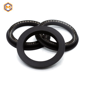 ซีลก้านสูบแบบสปริงสีดำทนต่อการกัดกร่อนและทนอุณหภูมิสูงโรงงานผลิต - Product Image 2