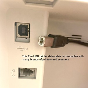 <strong>USB</strong> <strong>2.0</strong> <strong>A</strong>-<strong>B</strong> 2M 10M Printer Data Power Cable with PVC Jacket for HP Epson Braid Shielding for Computer Use - Product Image 5